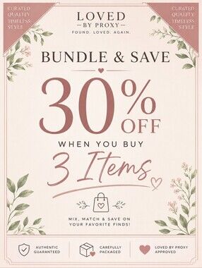 🎉 Bundle & Save | 30% OFF When You Buy 3 Items | Loved By Proxy